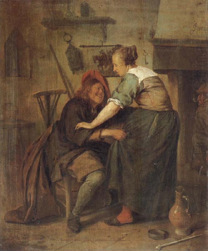 Jan Steen The Indiscreet inn guest oil painting picture